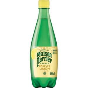 Agua con gas sabor limón
