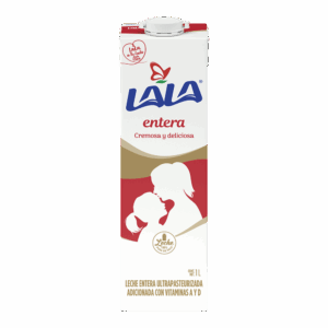 Leche entera UHT Lala 1L